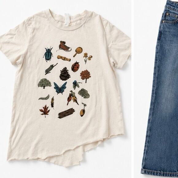 Wild & Free Other - Wild & Free Nature Graphic Tee for Girls